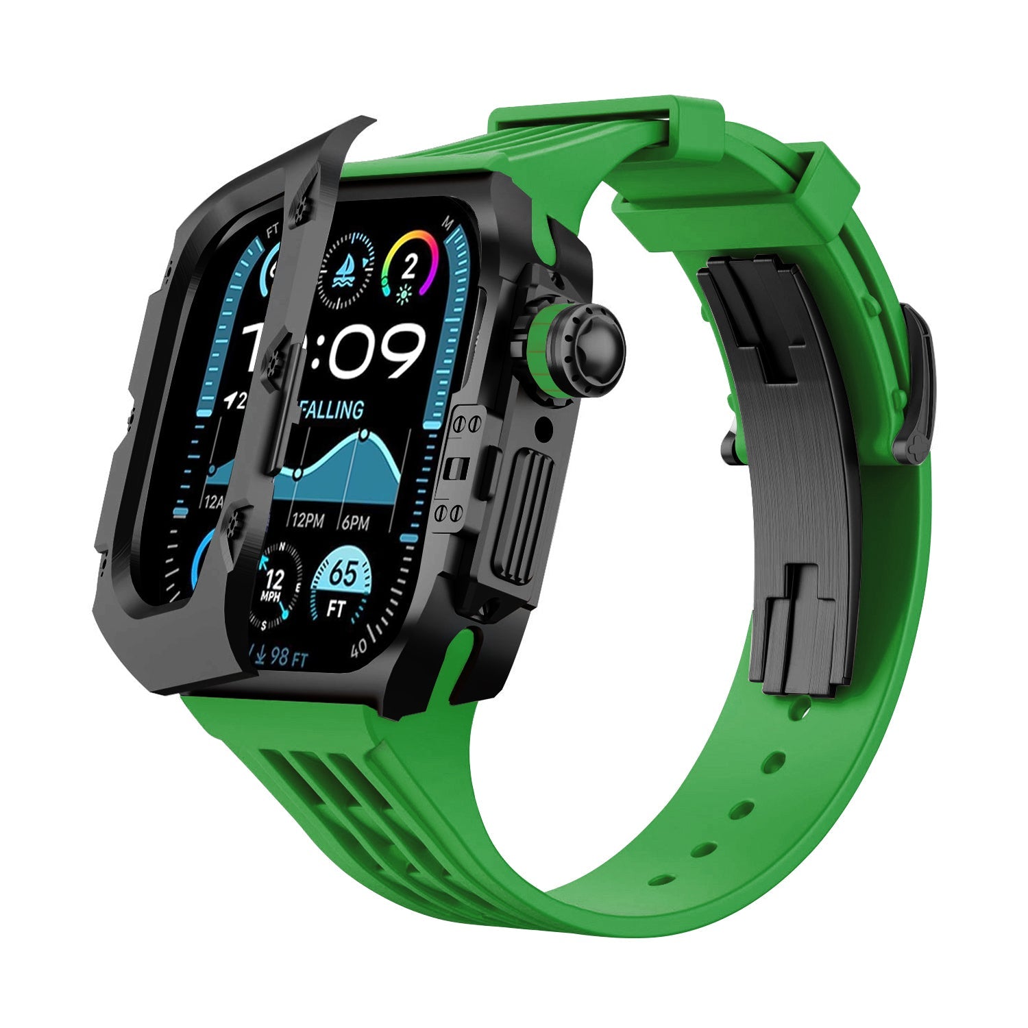 MC-Flipro Apple Watch Case - Titanium Case