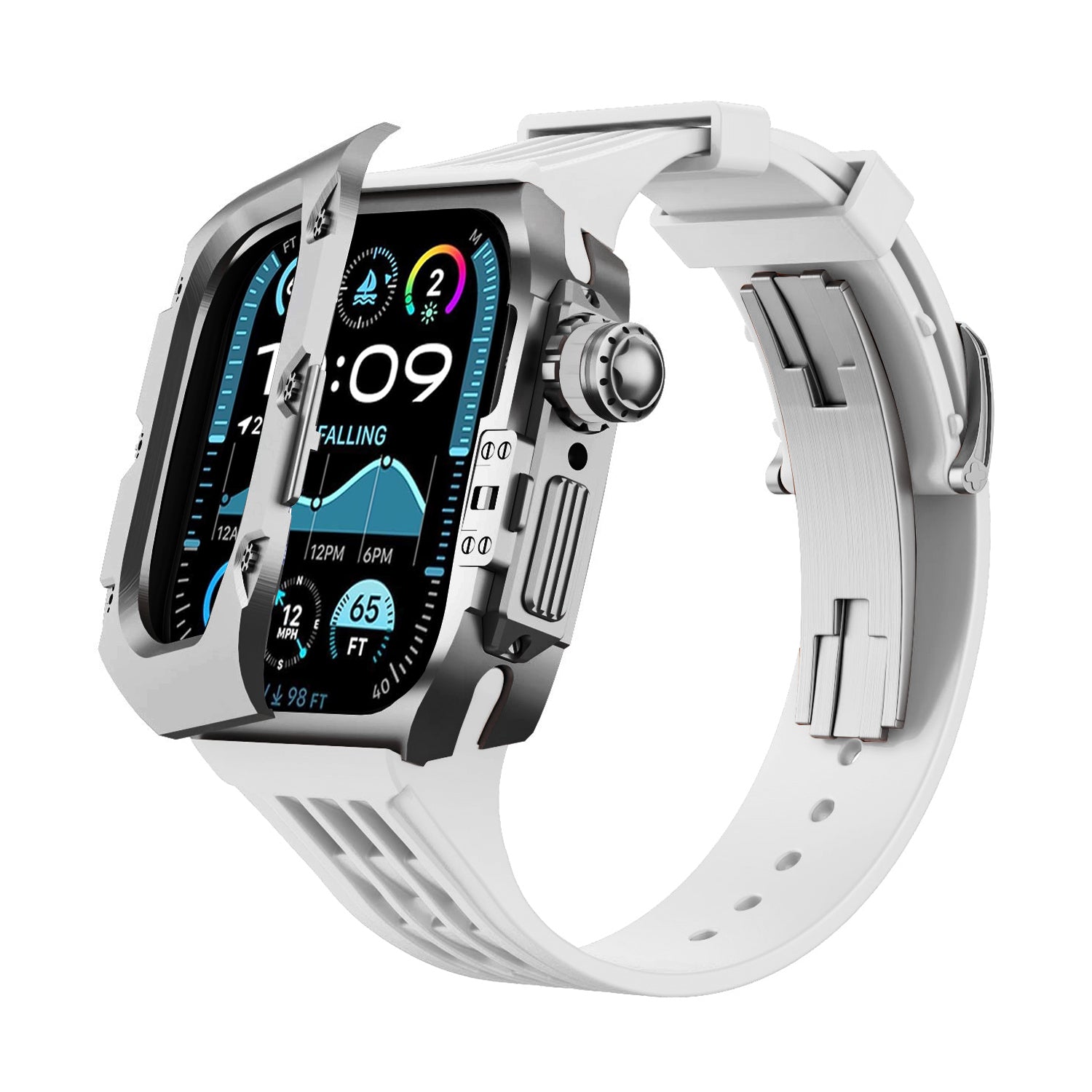 MC-Flipro Apple Watch Case - Titanium Case